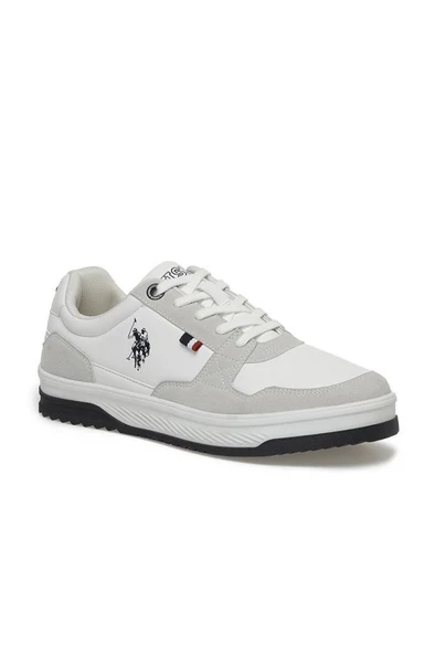 U.S Polo Assn. COLBY 4PR 101816001 Erkek Sneaker Ayakkabı Beyaz 40-45