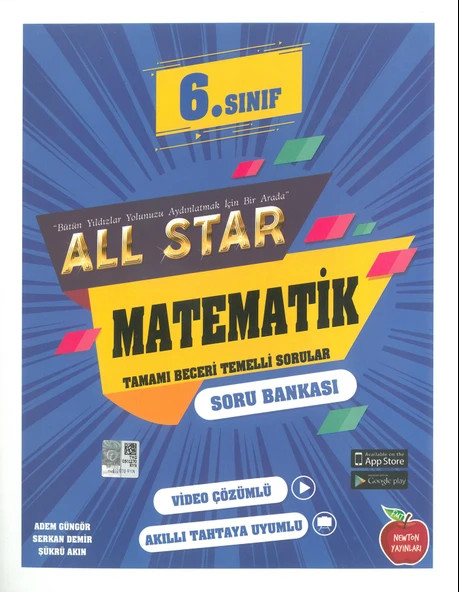 Newton 6.Sınıf All Star Matematik Soru Bankası Yeni