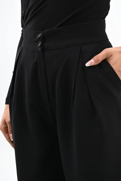 Kadın Palazzo Cep Detaylı Pantolon 6270-24 - 6