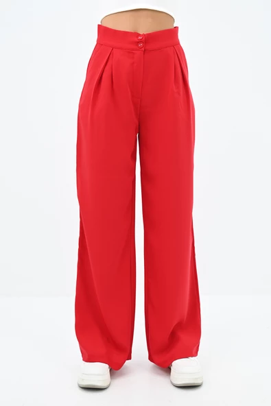 Kadın Palazzo Cep Detaylı Pantolon 6270-24 - 8