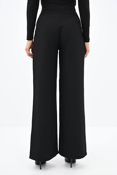 Kadın Palazzo Cep Detaylı Pantolon 6270-24 - 5