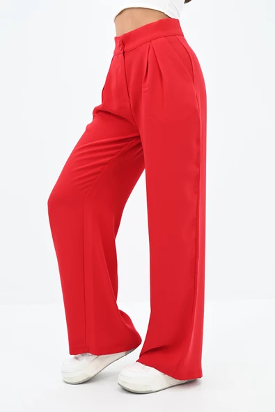 Kadın Palazzo Cep Detaylı Pantolon 6270-24 - 9