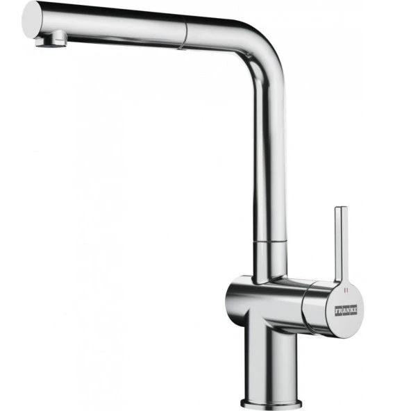 Franke Basis BFG 611-86 Nero Granit Evye-Active Plus Doccia 2.0 Krom Batarya Seti - 2