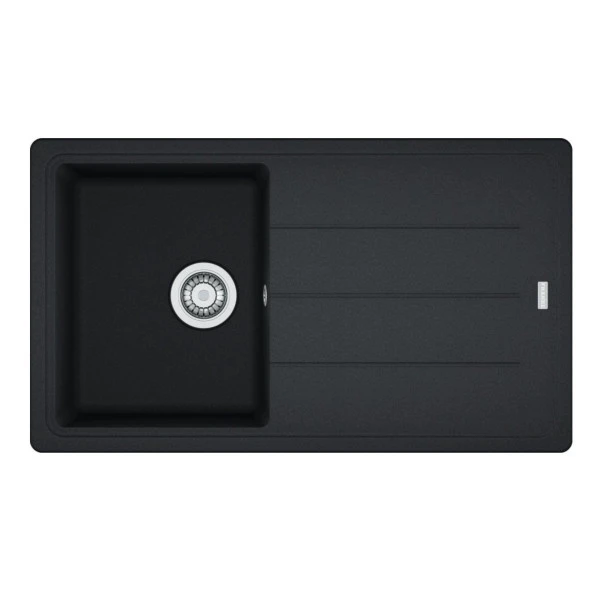 Franke Basis BFG 611-86 Nero Granit Evye-Active Plus Doccia 2.0 Krom Batarya Seti - 3