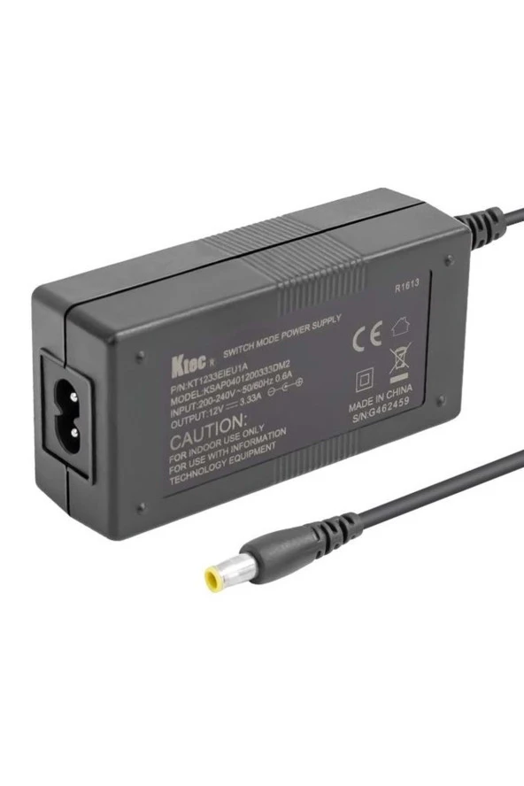 Ktec 12 V 3.33 A Adaptör / Model Ksap0401200333dm2