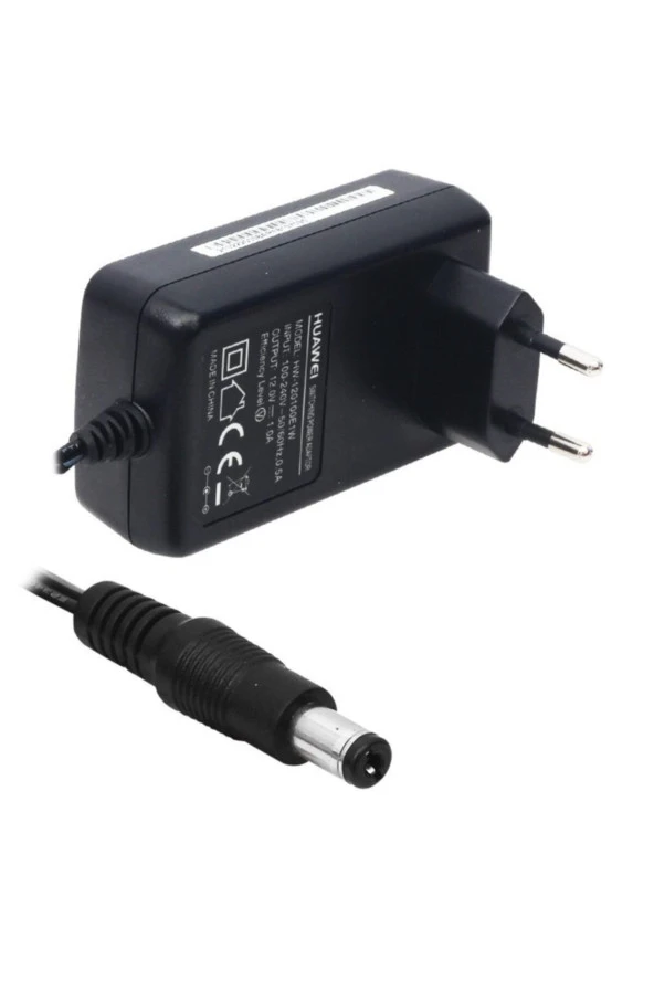 12 Volt 1 Amper Priz Tip Adaptör