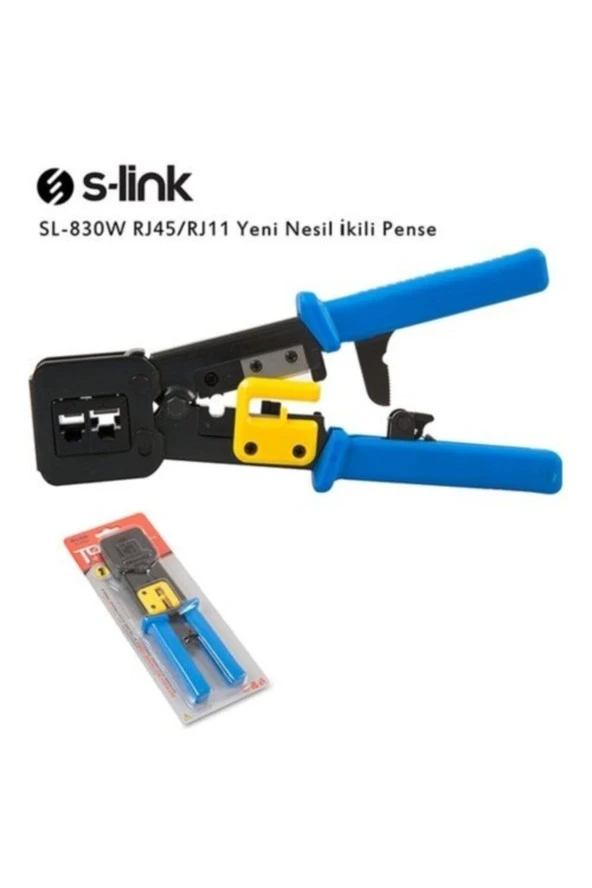Sl-830w Yeni Nesil Rj45/rj11 Ikili Sıkma Pensesi
