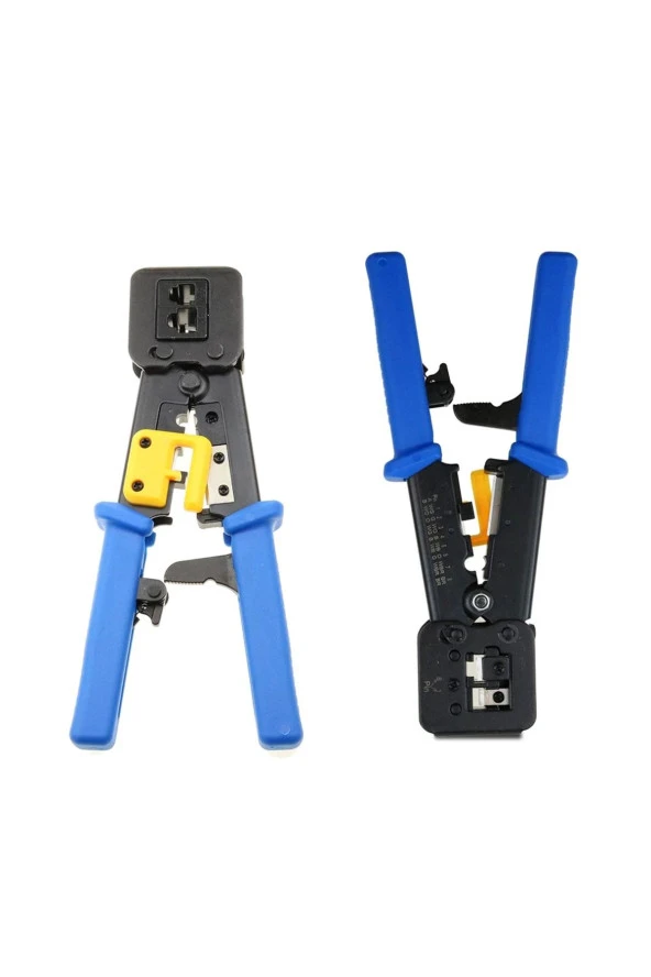 Yeni Nesil Rj45 Pense Rj12 R J45 Sıkma Makaslı Network Ağ Pense Ez Rj45 Crimper 8p 6p - 7