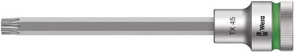 Wera 8767 C HF TORX® Uçlu Zyklop Lokma Bits, 1/2" Soketli, Tutma Fonksiyonlu, TX 50 x 140 mm - 2