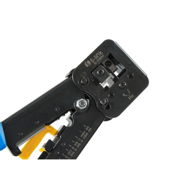 S-LINK SL-830W 8P8C/RJ-45, 6P4C/RJ11 Kablo Sıkma Pensesi Yeni Nesil - Resim 4