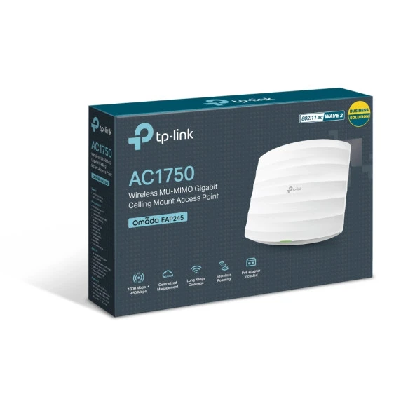 TP-LINK EAP245 AC1750 Dual Band Kurumsal Access Point - Resim 4