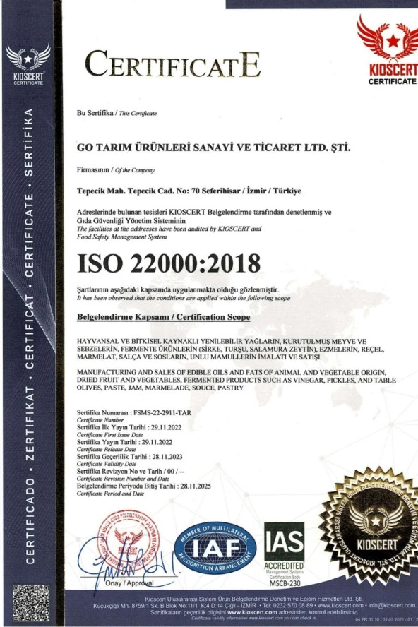 Organik İlk Hasat Premium Soğuk Sıkım Natürel Sızma Zeytinyağı 500 ml - 2