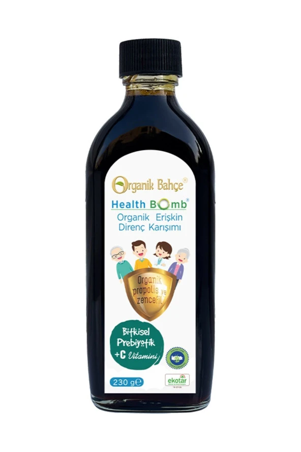 Healthbomb - Organik Propolis Ve Zencefilli Erişkin Direnç Şurubu - 3