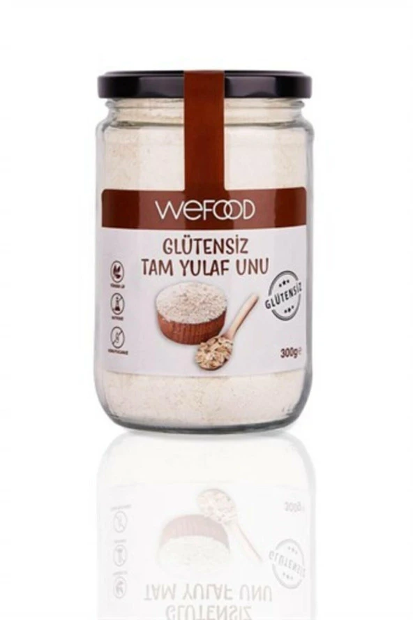 Glutensiz Organik Vegan Katkısız Tam Yulaf Unu 300 Gr