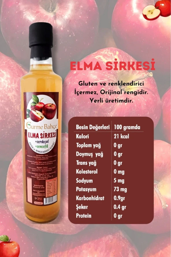 Soğuk Sıkım Karadut Özü - Keçiboynuzu Özü - Nar Ekşisi - Elma Sirkesi - Elma Konsantresi 5 x 680 gr - 5