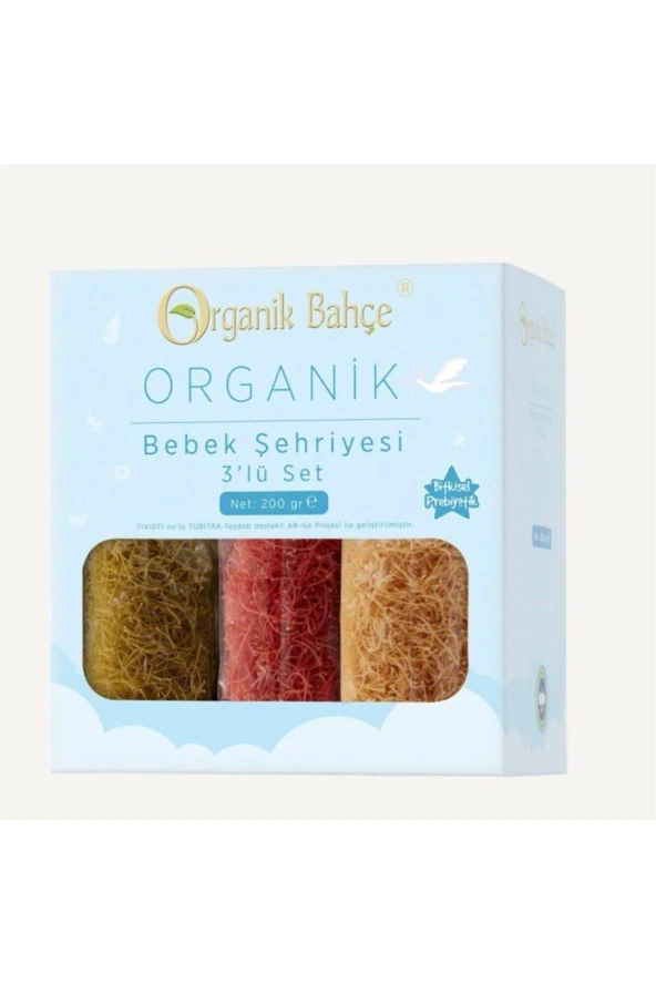 Organik Bebek Şehriyesi 200 Gr