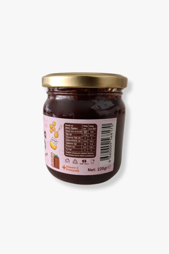 Organik Babytella Sürülebilir Kakaolu Karışım 350 gr Probiyotik Ve Vitamin Içerikli - 3