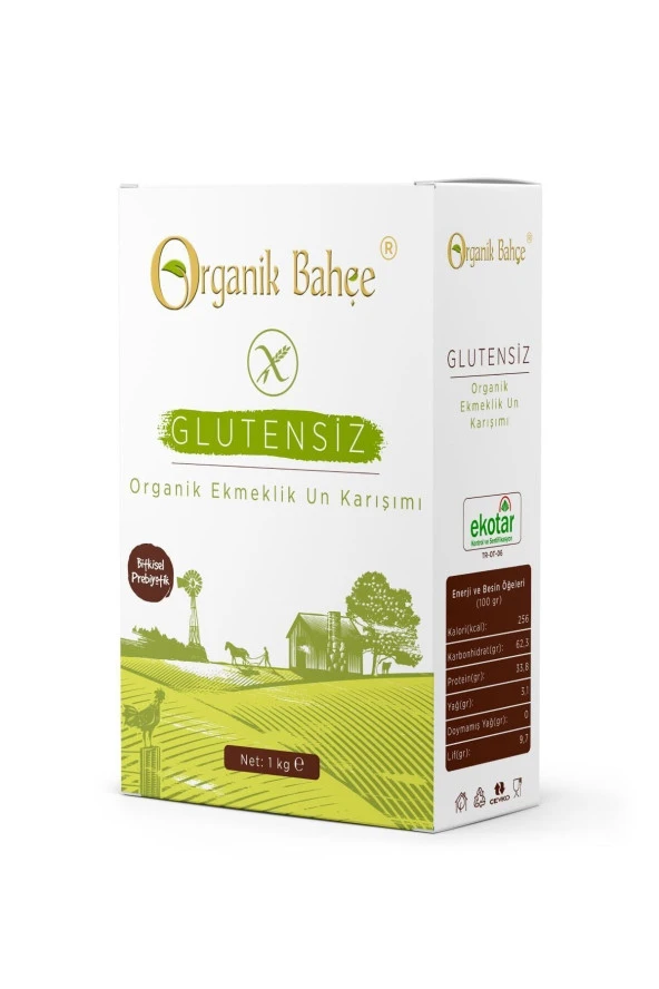 Organik Glutensiz Ekmeklik Un Karışımı 1 Kg - 3