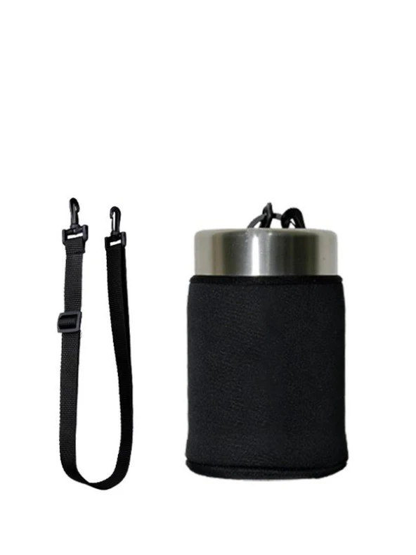 Safir Kamp Stanleye 0.40 Lt Kaşıklı Yemek Termosu İle Uyumlu Neopren Kılıf Omuz Askılı - 2