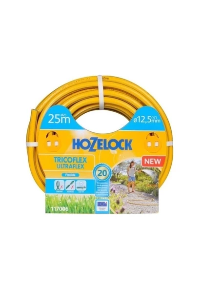 Hozelock 117006 Tricoflex Ultraflex 1/2'' 25 Metre Hortum - 3