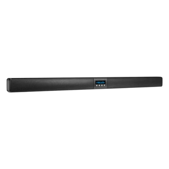 Mikado MD-SB102 Siyah 2X10W 12V/1.5A BT+USB+AUX+TF Kartlı Ev Sinema Soundbar Speaker