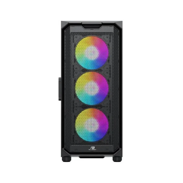 GAMEBOOSTER 750W 80+ BRONZE PB-P521B Gaming Mid-Tower PC Kasası - Resim 2