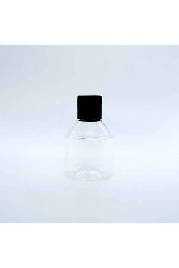 50 Adet Mini Boş Plastik Pet Şişe Damacana Şişe Kapak.şampuan Duş Jeli Saç Kremi Kuaför Otel Tipi - Resim 3