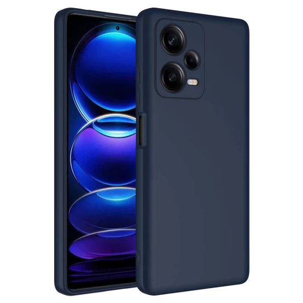 Xiaomi Redmi Note 12 Pro Plus 5G Kılıf Kadife İç Yüzey Yumuşak Dokulu Kamera Korumalı Kapak (MARA)