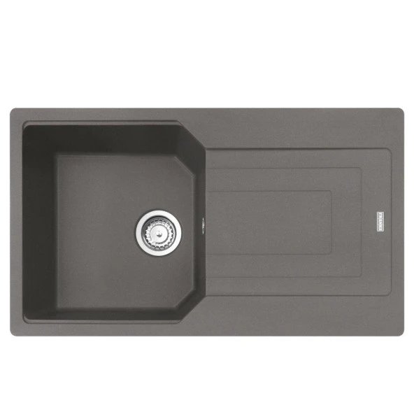 Franke Urban UBG 611-86 Stone Grey Granit Eviye-Active Plus Doccia 2.0 Batarya Seti - Resim 2