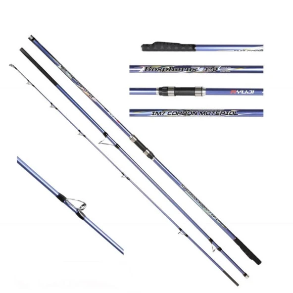 Ryuji Bosphorus 420cm 250gr 3 Parça Surf Olta Kamışı - Resim 4