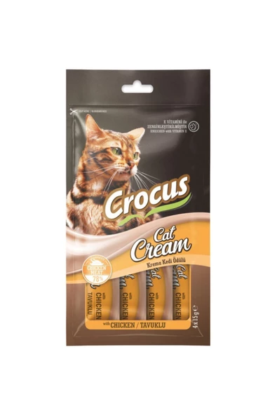 Tavuklu Krema Kedi Ödülü 4x15gr