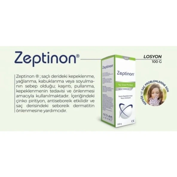 Zeptinon Saçta Kepeklenmeye Karşı Solisyon 100 Ml 3 Lü Paket - 2