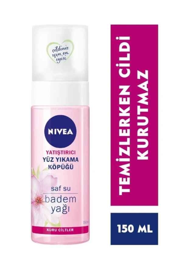 Yatıştırıcı Yüz Yıkama Köpüğü 150ml, Kuru Ciltler, Nemlendirici, Yüz Temizleme