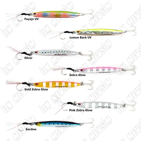 Ryuji Silent Jig 40gr Jig Yem - Resim 2