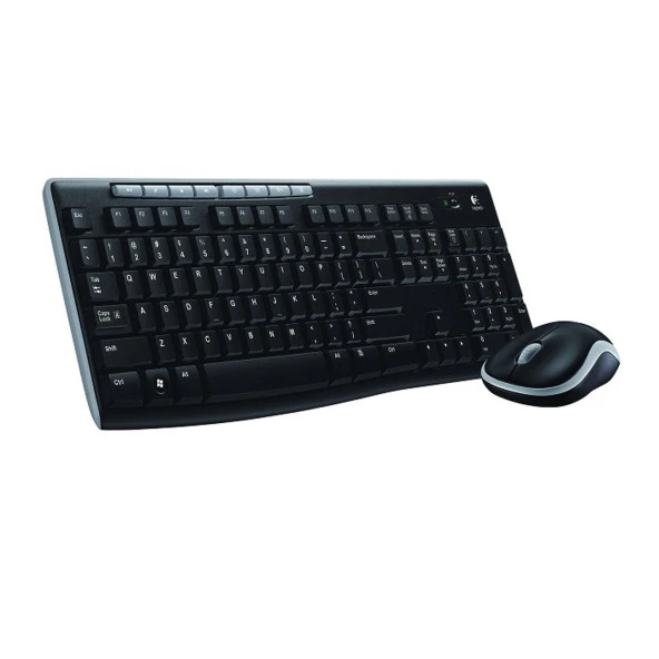 LOGITECH MK270 Kablosuz Q Trk Siyah Multimedya Klavye - Mouse Set 920-004525