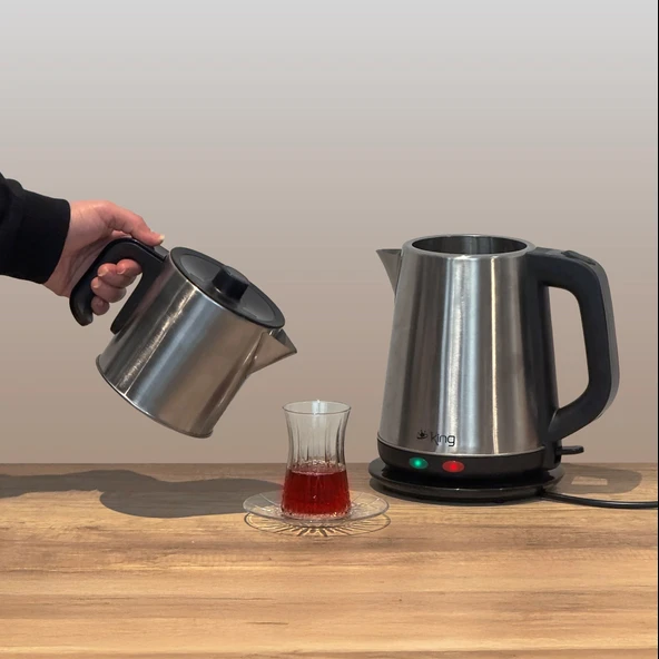 King Sonat KCM333 1500 W Çelik Çay Makinesi - 5