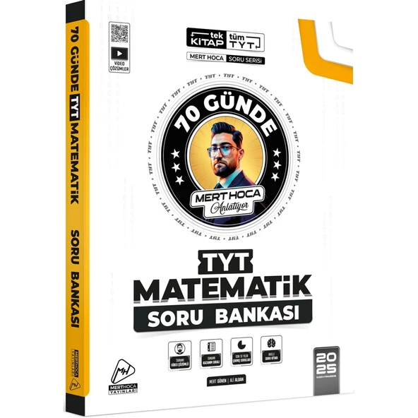 2025 TYT 70 Günde Matematik Soru Bankası Mert Hoca