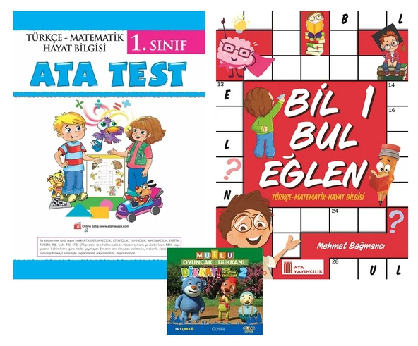 1.Sınıf Ata Test+ Bil Bul Eğlen