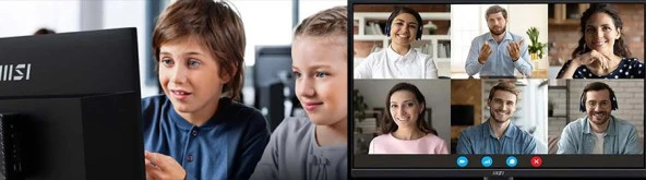 MSI 27" PRO MP275Q 2560x1440 (WQHD) 16:9 FLAT IPS 100HZ 1MS ADAPTIVE-SYNC MONITOR - Resim 3