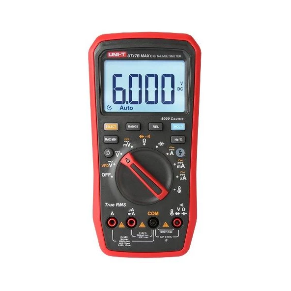 UNIT 17B-MAX Dijital ölçü aleti 1000V True RMS Dijital Multimetre; UNİT - 1