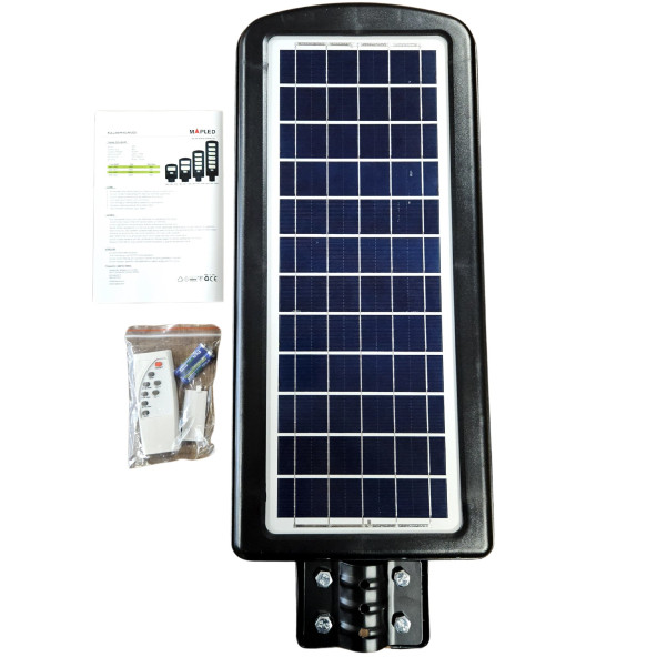 MAPLED 200w Güneş Enerjili Led Projektör Garantili Profesyonel Yüksek Işık Doğadan Gelen Enerji - 1