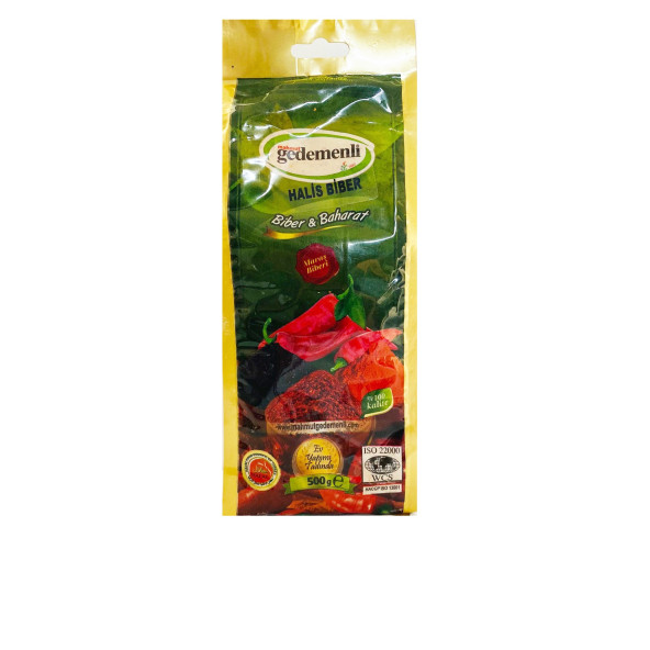 HALİS İPEK BİBER 500 GR ÖZEL YAPIM ürün görseli