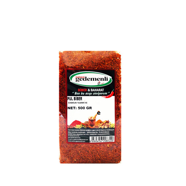 KIRMIZI PUL BİBER 500 GR ürün görseli