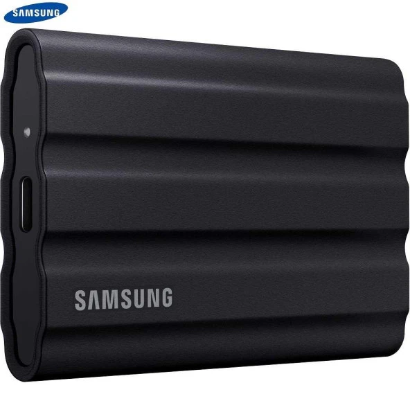 SAMSUNG 4TB T7 SHIELD MU-PE4T0S/WW USB 3.2 SSD HARİCİ DİSK SİYAH