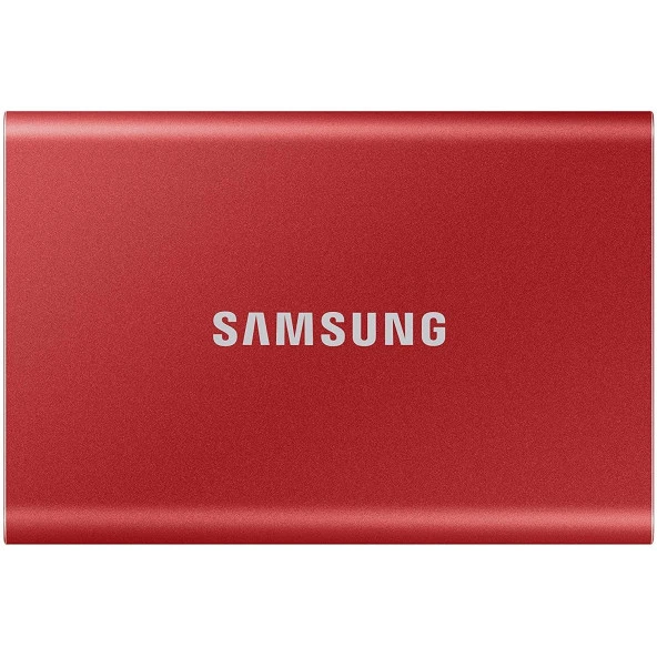 SAMSUNG 2TB T7 MU-PC2T0R/WW HARİCİ DİSK KIRMIZI