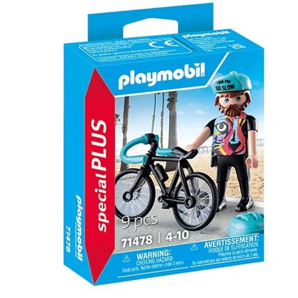 Playmobil 71478 Road Cyclist Paul