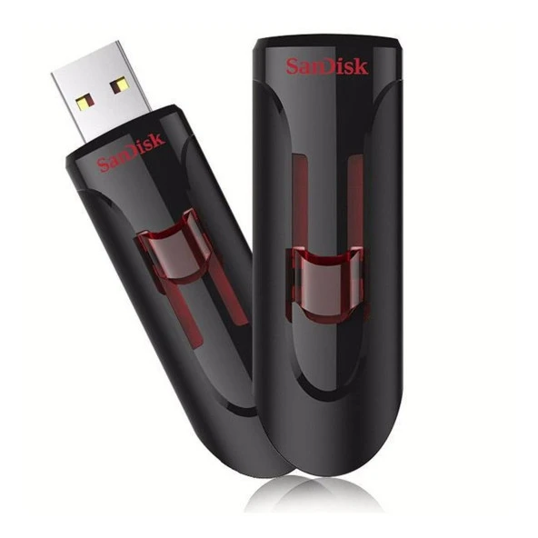 SANDISK 128GB USB 3.0 Cruzer Glide SDCZ600-128G-G35 Siyah Taşınabilir Bellek