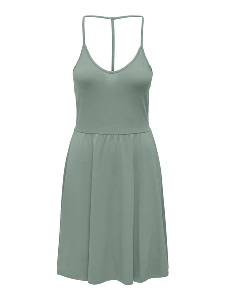 ONLY Askılı Omuz Dekolteli Bayan Elbise 15315911 - Resim 3