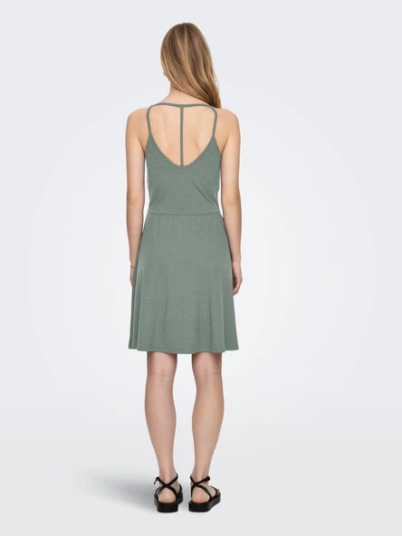 ONLY Askılı Omuz Dekolteli Bayan Elbise 15315911 - Resim 2