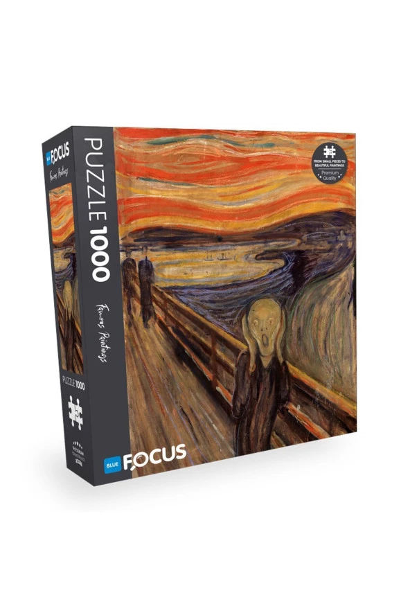 Blue Focus 1000 Parça BF271-Y - The Scream (ÇIĞLIK)